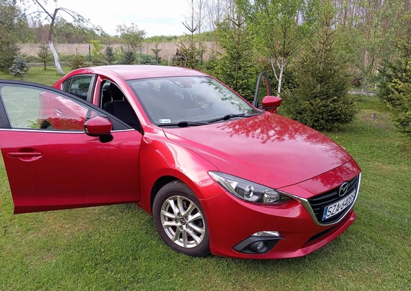 Mazda 3 cena 51000 przebieg: 121200, rok produkcji 2014 z Wysoka małe 137